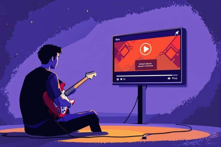 Warum YouTube beim Gitarre lernen versagt – und was wirklich funktioniert