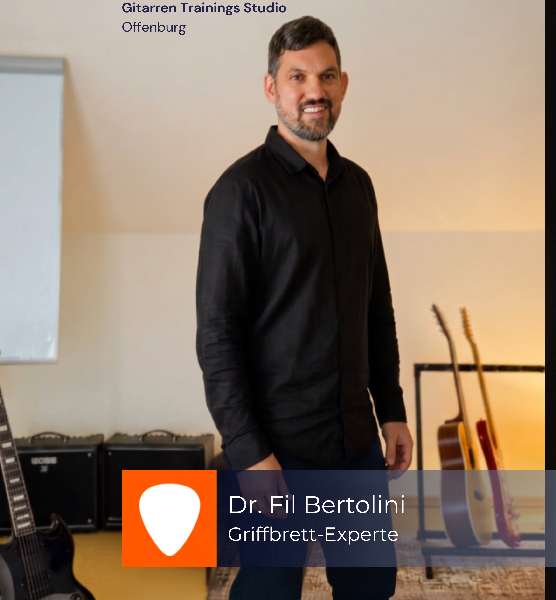 Dr. Fil Bertolini – Gitarrenlehrer Offenburg